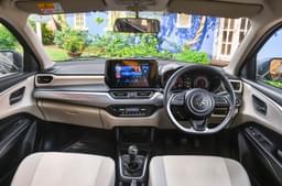 New Maruti Dzire interior dashboard 